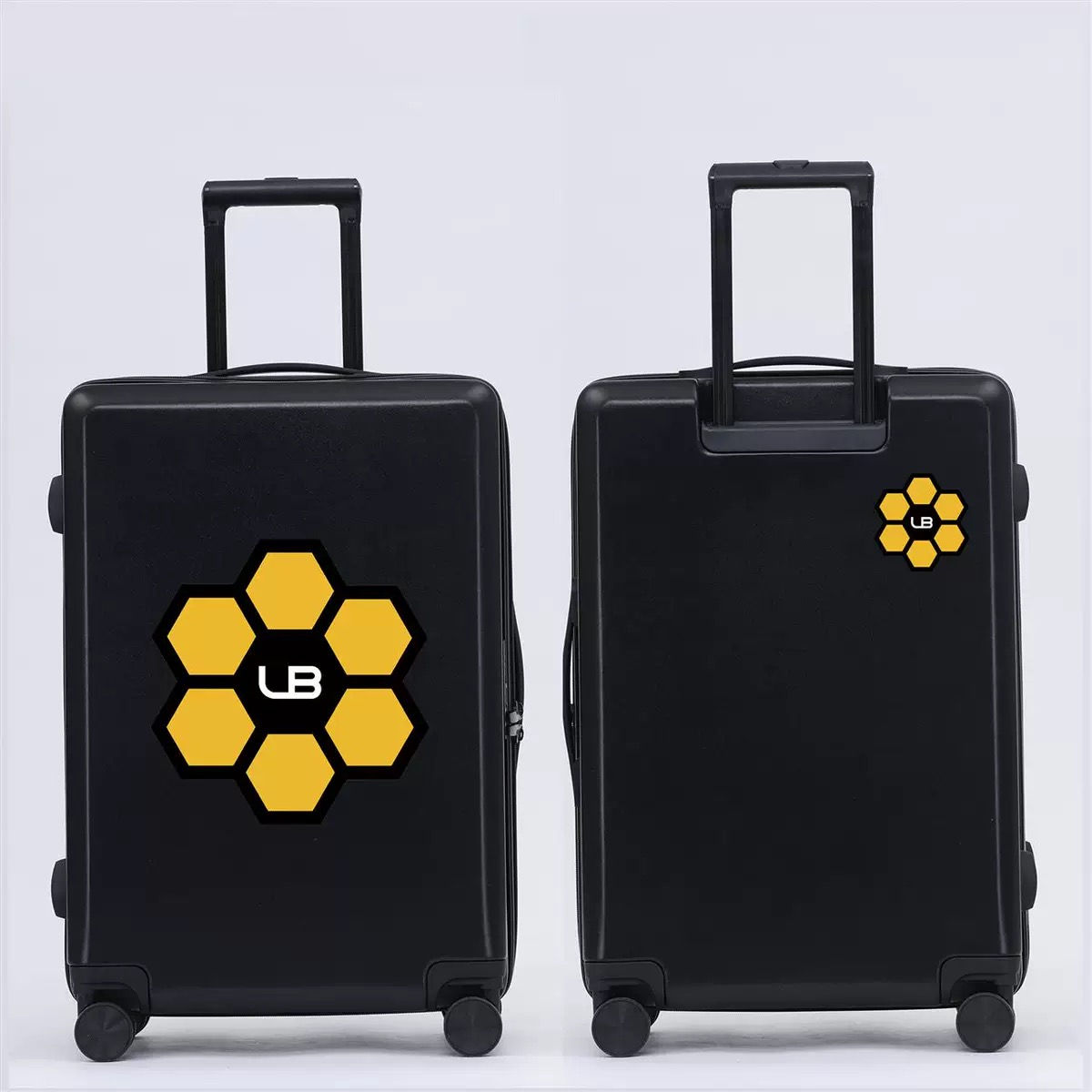 LB flower luggage box (black)