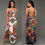 Thumbnail: WOMEN SUMMER BOHO LONG MAXI BACKLESS EVENING PARTY DRESS BEACH DRESSES SUNDRESS