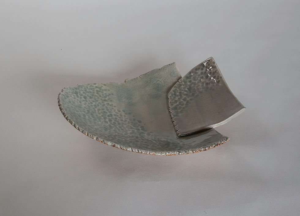 Two Part Textured Serving Dish