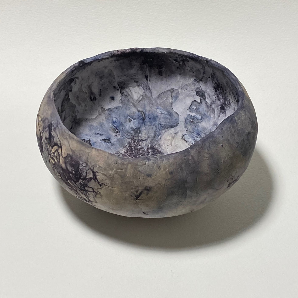 Camellia Blossom Printed Pinchpot