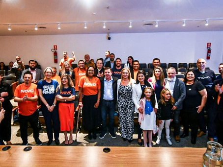 Esvaziada: convenção do Novo aprova nome de Flávia Morando em São Bernardo