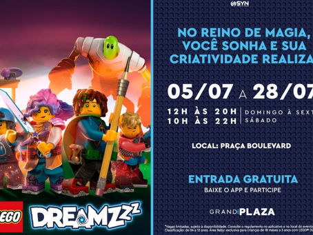 Férias no Grand Plaza oferece eventos gratuitos e imperdíveis com a LEGO® para toda a família