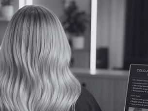 Overprocessed blonde hair correction and treatment plan in Penrith