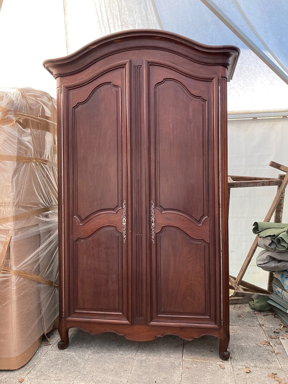 Miniature : Armoire bordelaise, Louis XV, meuble de port