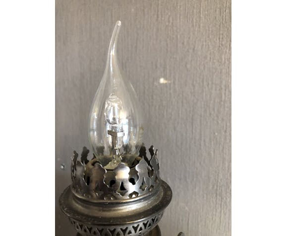 Miniature : Lampe faïence
