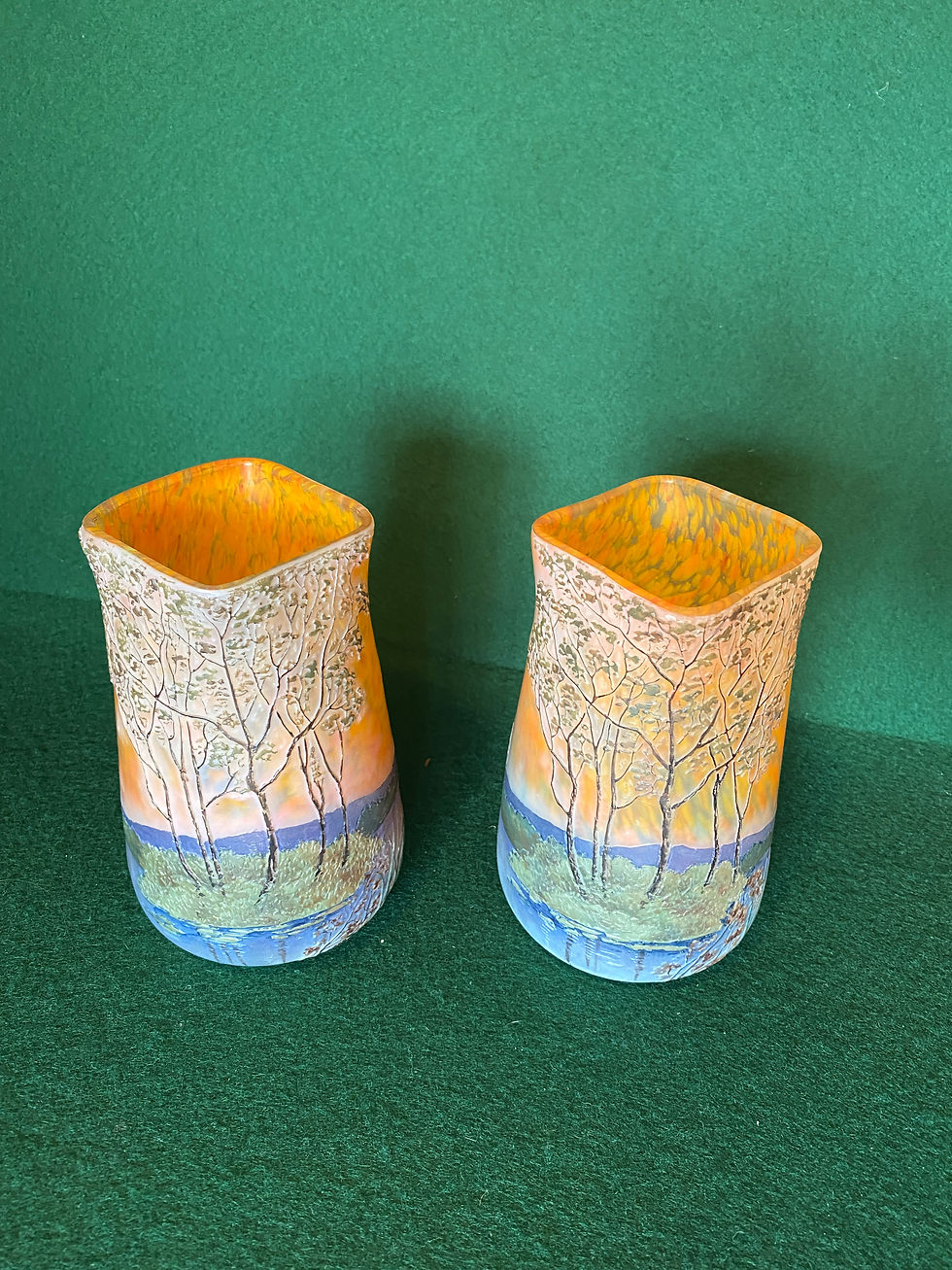 Miniature : Paire de vase signés LEGRAS