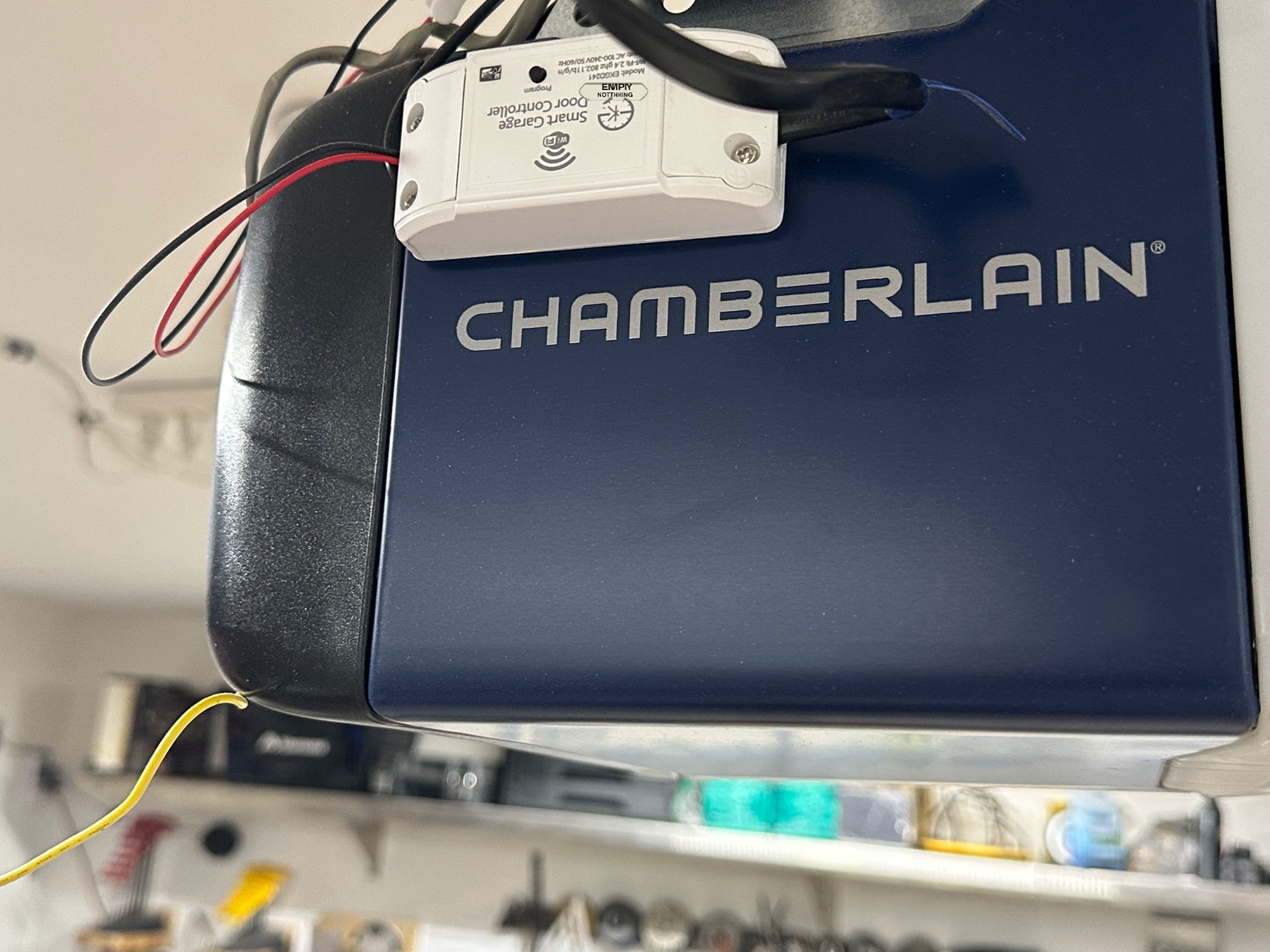 Smart garage door opener install and set up by Connected Living LV