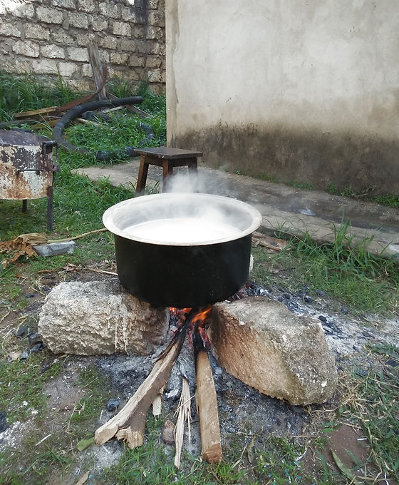 our traditionally made KiAsili Naturals organic coconut oil