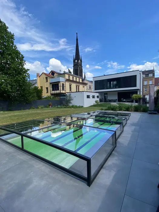 Poolüberdachung LINEAR