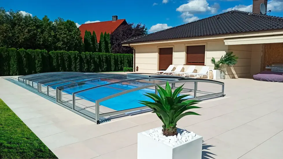 Poolüberdachung Projekt