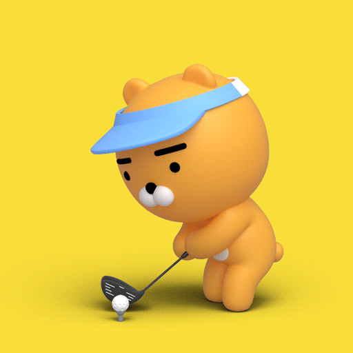 Kakao Friends Ryan 揮桿