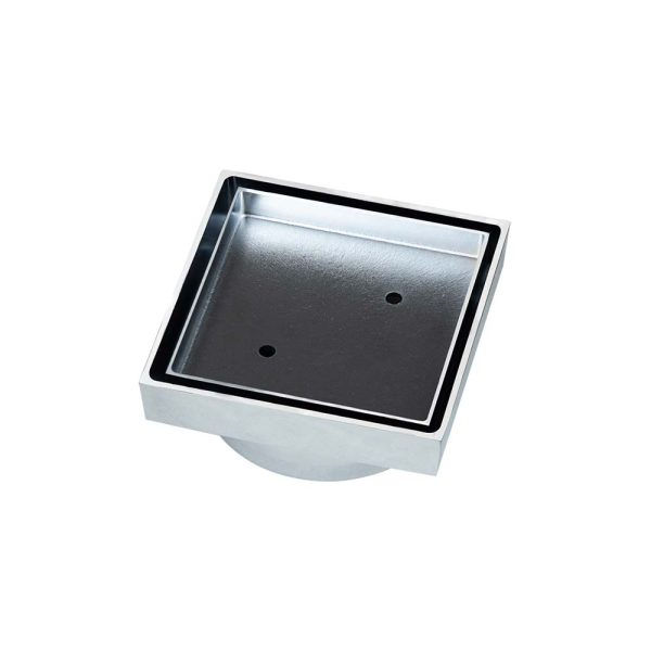 100MM BRASS TILE GRATE SQUARE