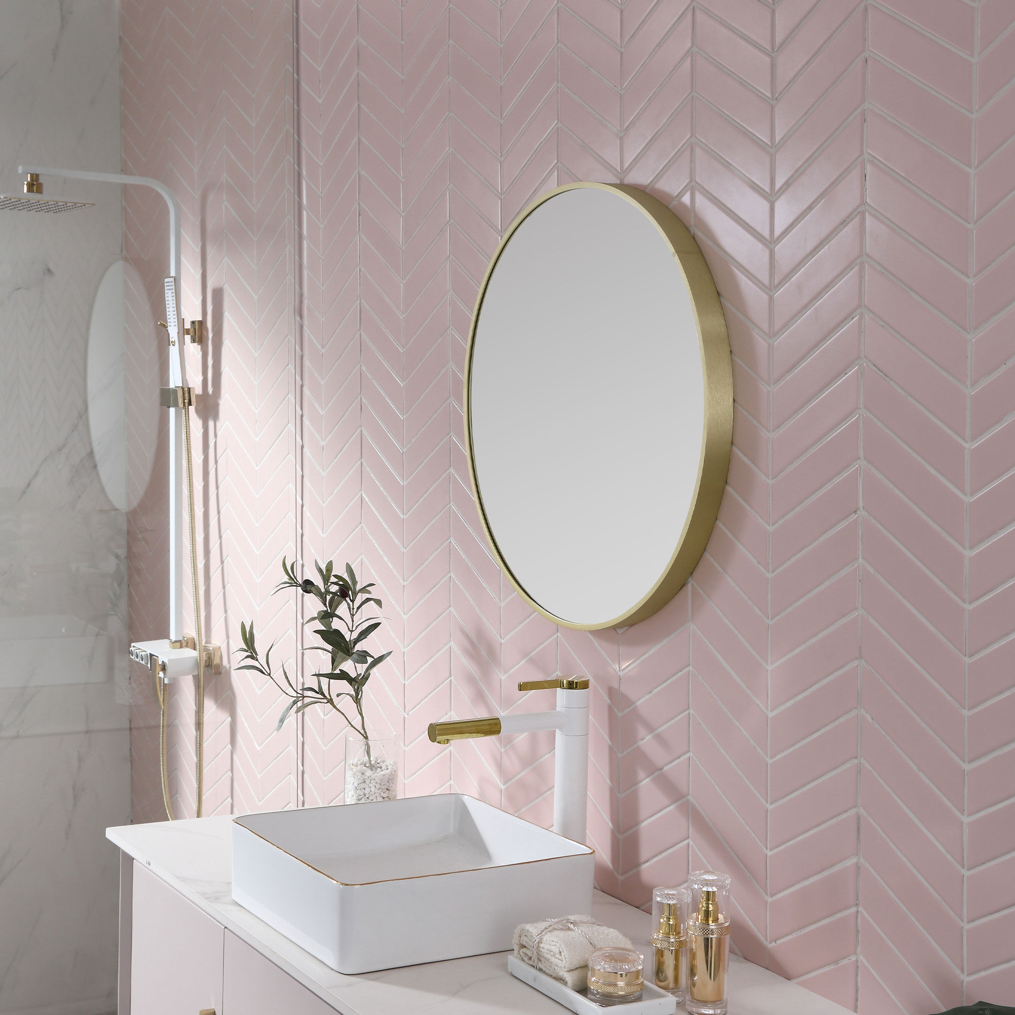 MODERN ROUND MIRROR 610/810MM