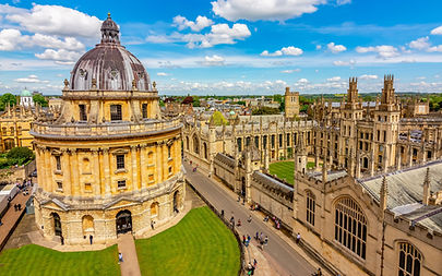 Oxford cityscape with Radcliffe Camera and All Souls college, UK.jpg