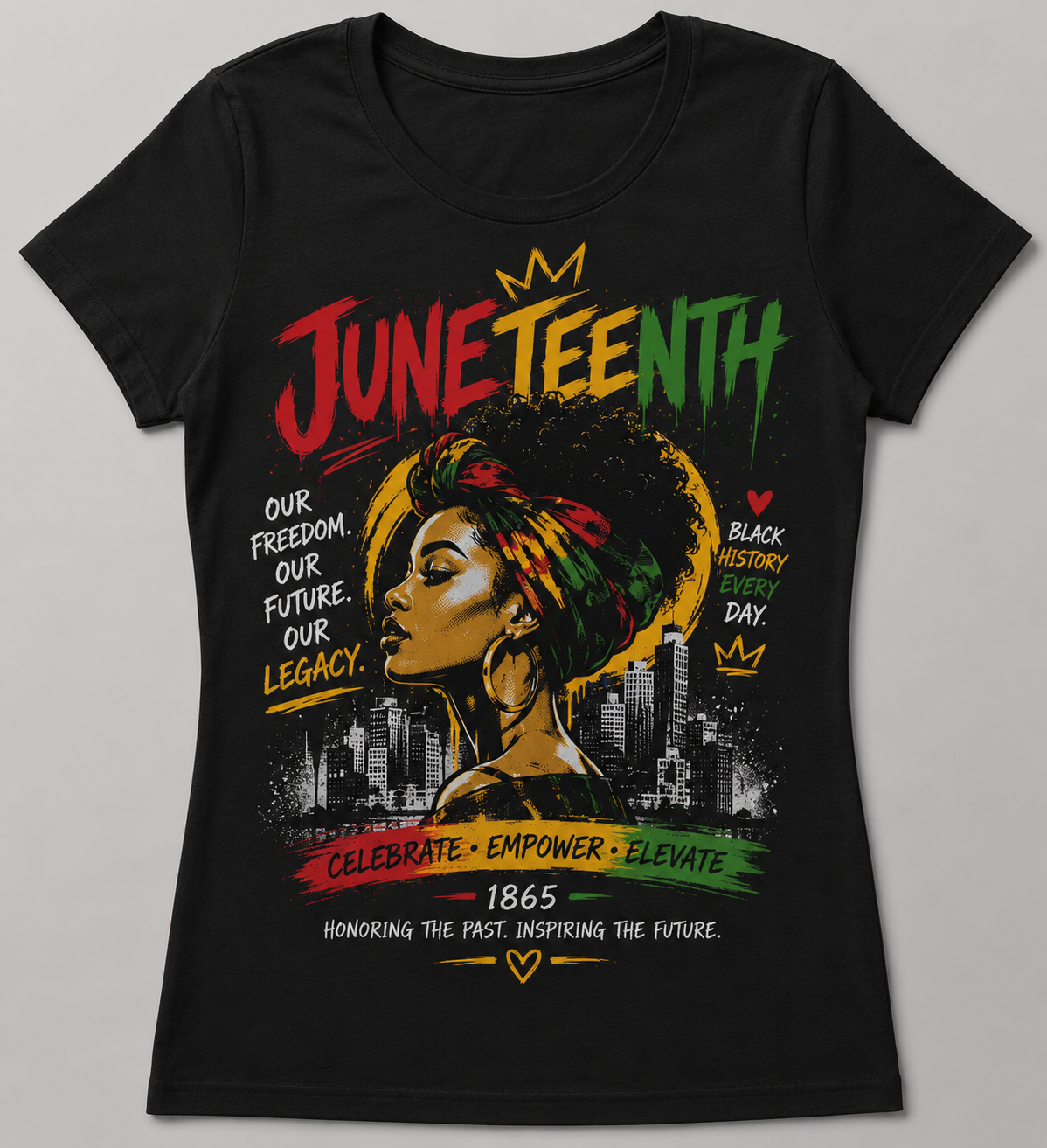 Juneteenth Graphic Tee shirt