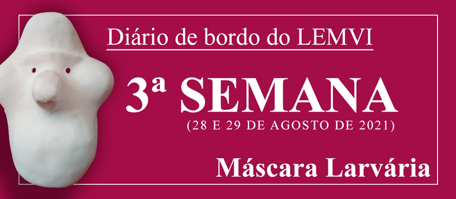 Diário de Bordo - Máscara Larvária com Claudia Sachs