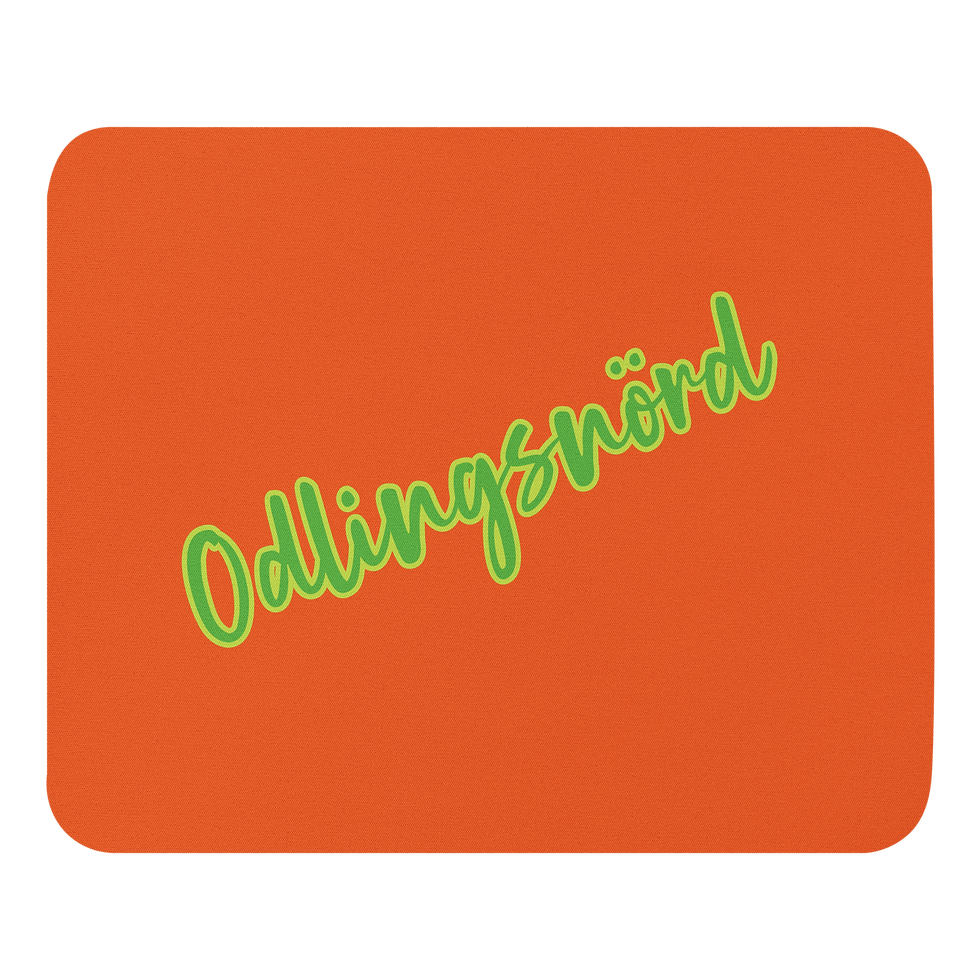 Miniatyrbild: Mouse pad - Odlingsnörd Orange