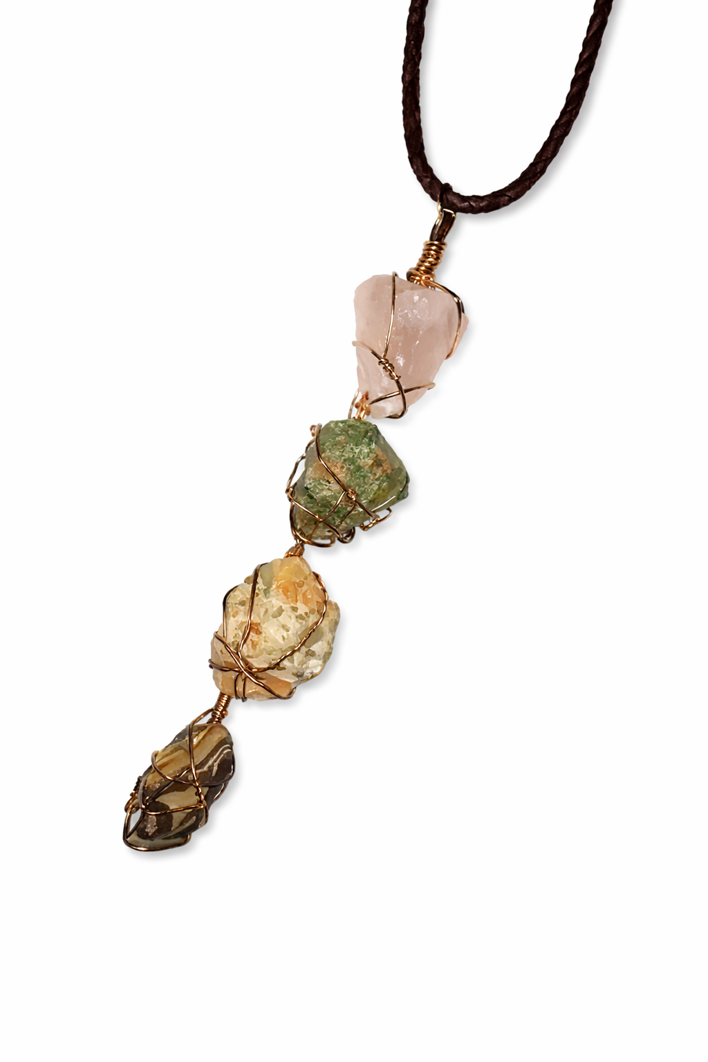 Multi Crystal Pendant