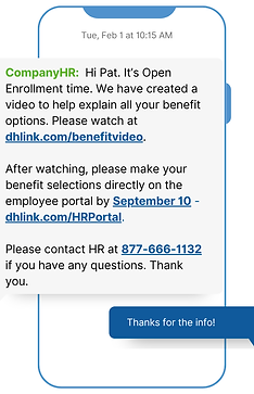 7Dialog Health Employee Trackable Links ad-hoc text send out video link.png