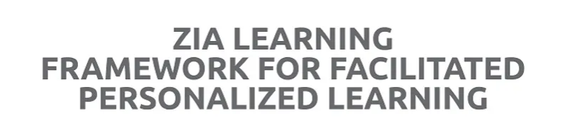 Heading Zia Learning Framework for Personalized Learning