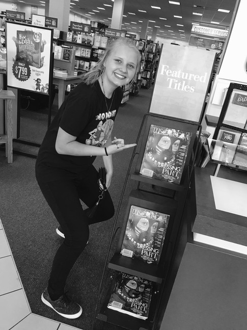 When you are on the cover!