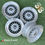 الصورة المصغرة: Four silver wheels with a BBS logo and text Wheels_B.and.B BBS RG 703 & 704