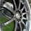 Thumbnail: Close-up of a shiny VR wheel with a grey finish for a car.