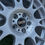 Thumbnail: Close-up of a silver BBS Motorsport wheel. wheels B and B