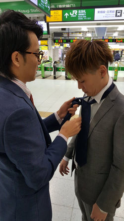 フライヤー撮影ロケ