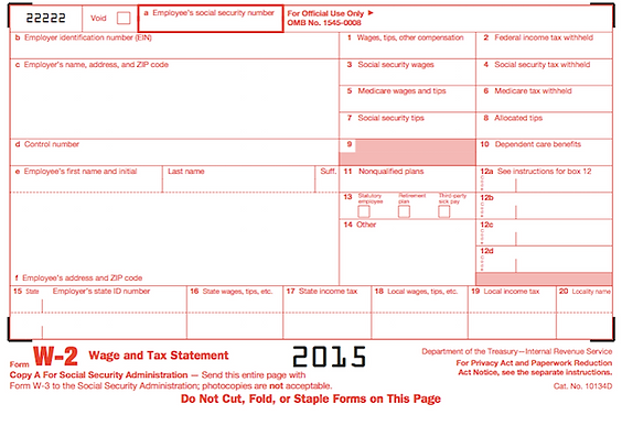 Official W-2