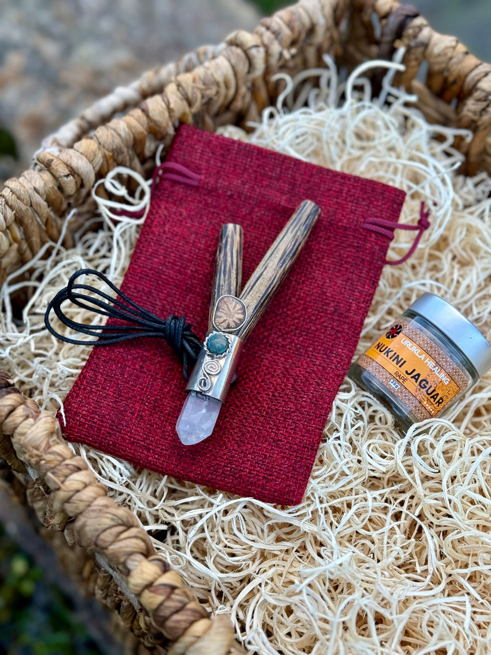 Handcrafted Amazonian Kuripe