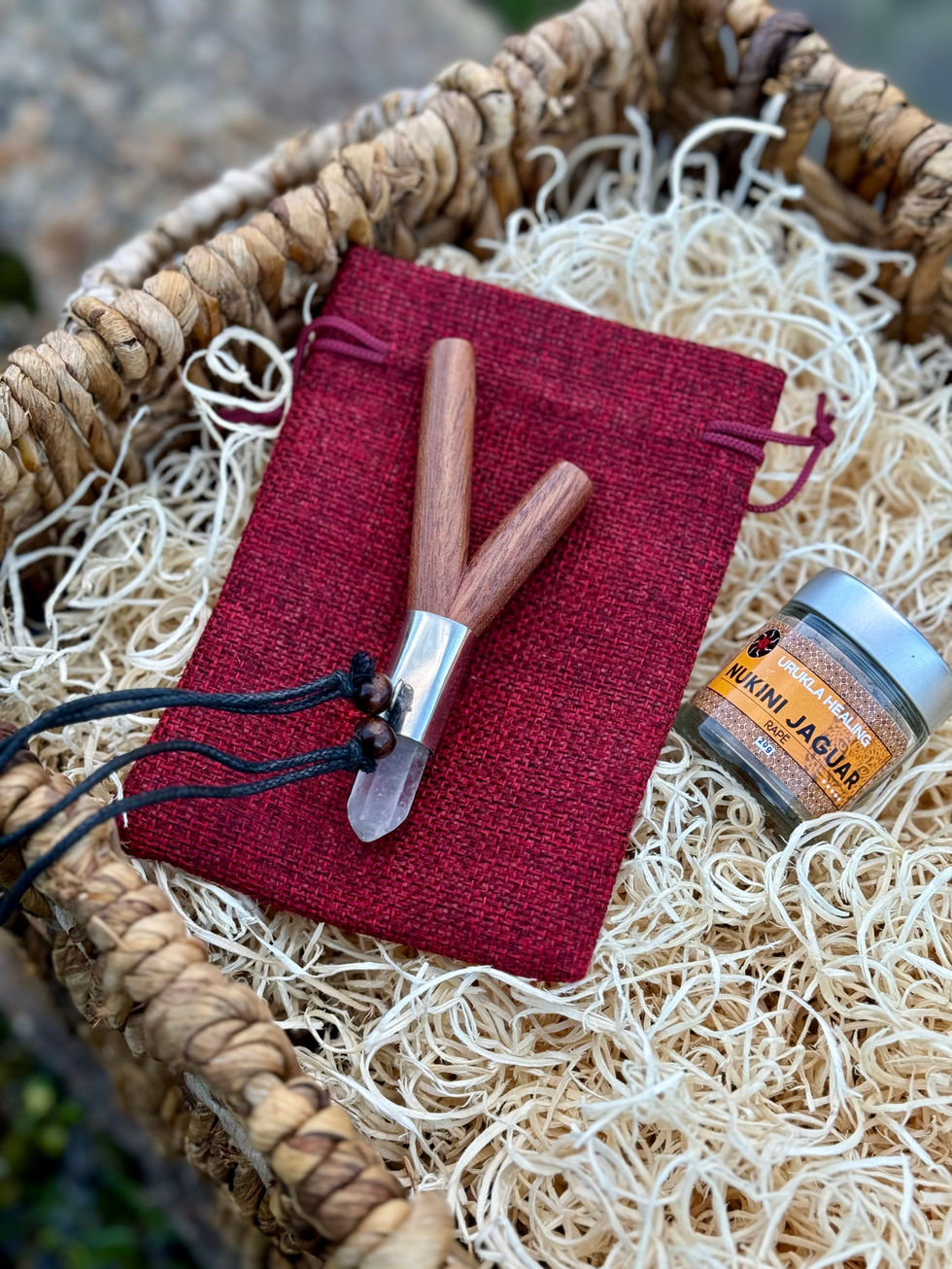 Handcrafted Amazonian Kuripe