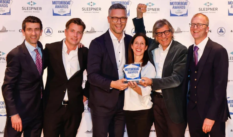 Pardo GT75 wins the 2026 Motor Boat Award