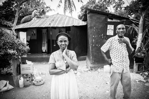 Port-à-Piment is a small village in the Sud department of Haiti at the foot of the mountains. I got to know some of the citizens, while I was exploring this area of Haiti. They were friendly and kind towards me and of course curious, to know where I come from.