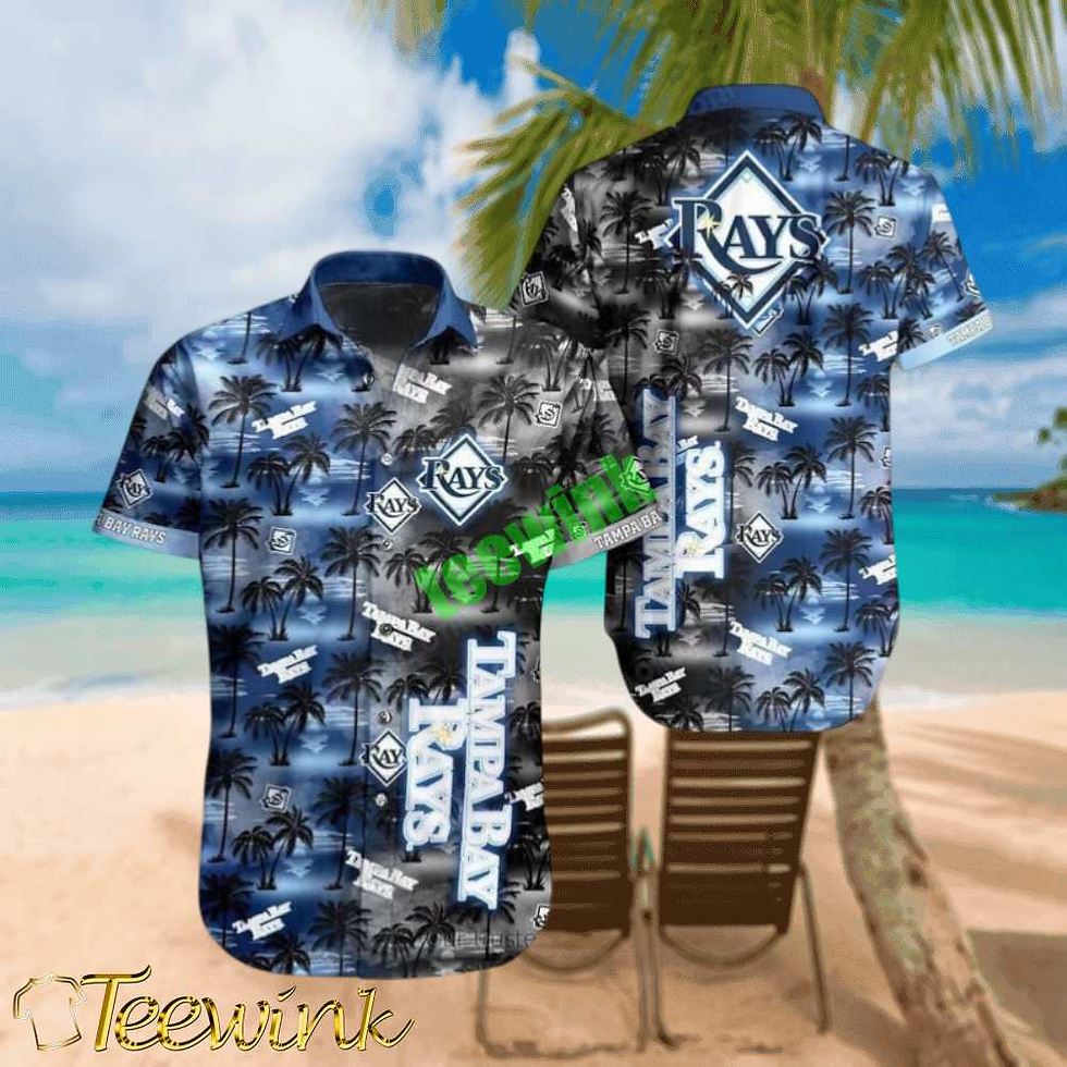 Tampa Bay Rays Tropical Vibes Hawaiian Shirt