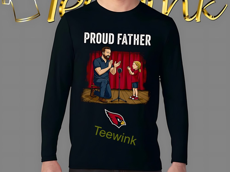 Arizona Cardinals Proud Father Shirt For Dad