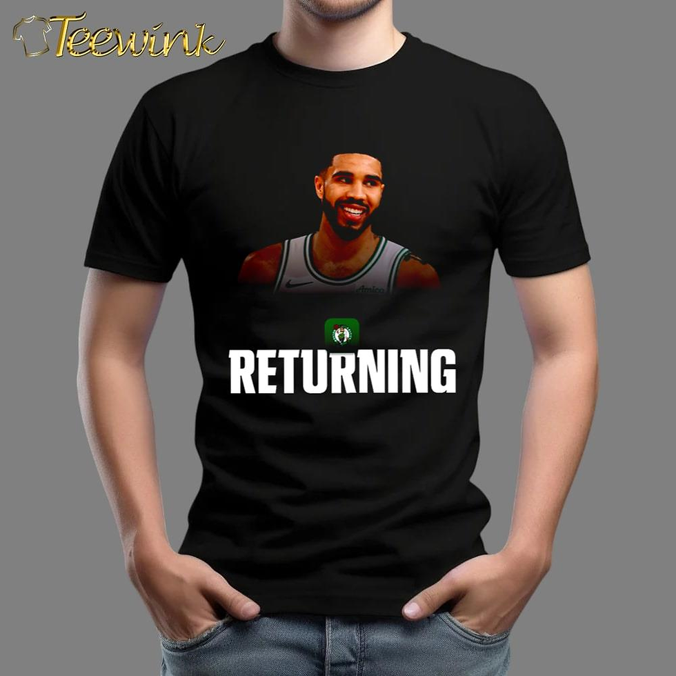 Boston Celtics Jayson Tatum Returning Shirt: The Must-Have Piece in NBA Streetwear