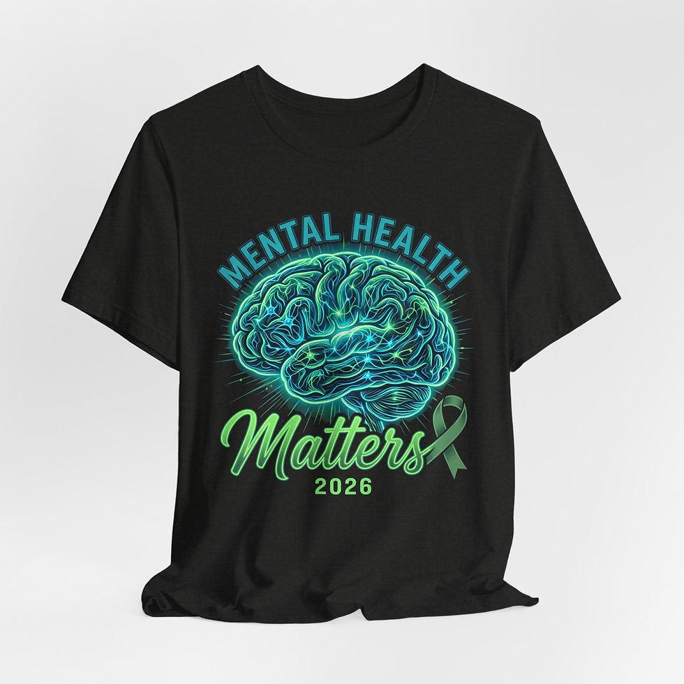 Thumbnail: Mental Health Matters 2026 Tee | Recovery Support Apparel