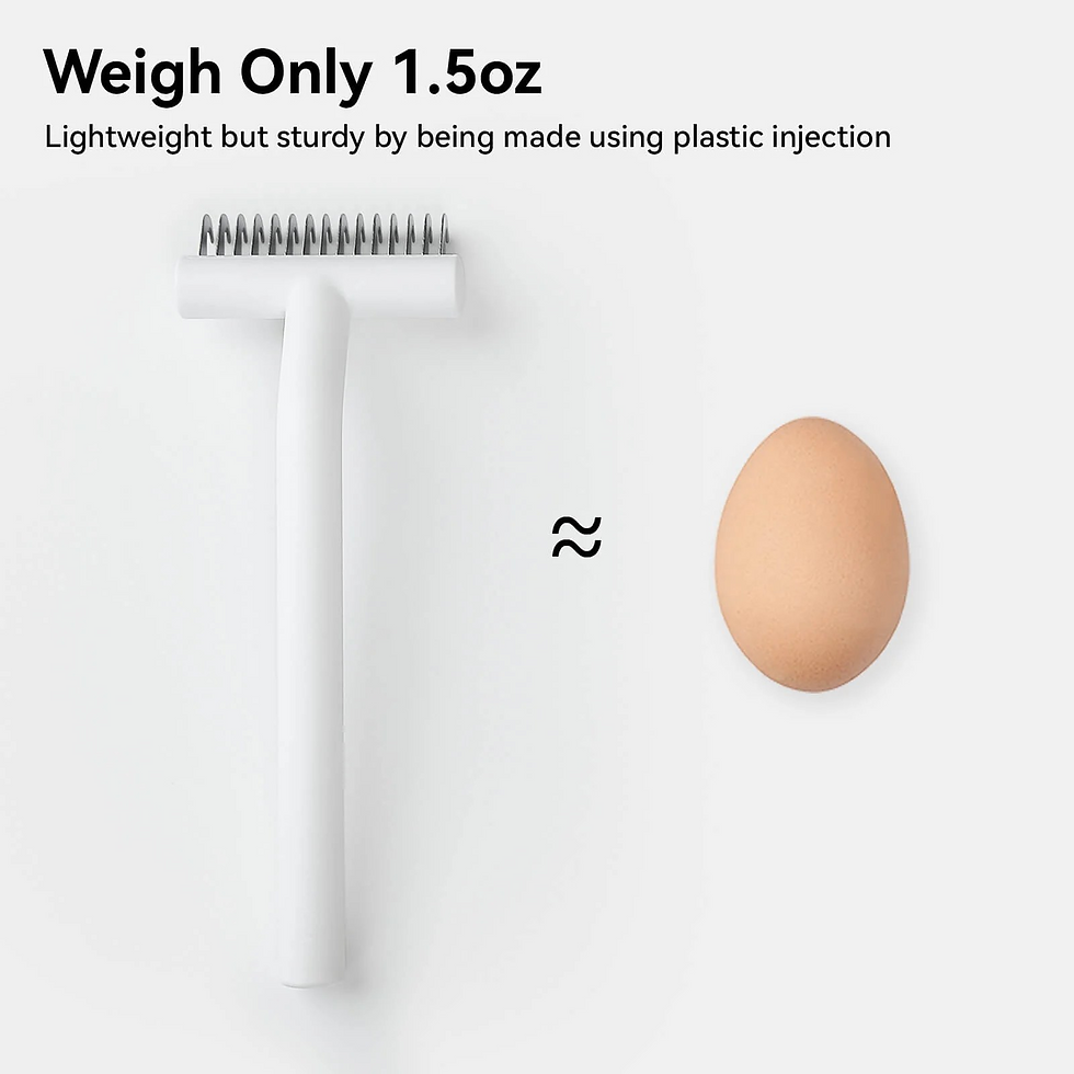 Thumbnail: Lightweight razor, weighs 1.5oz, shown beside an egg