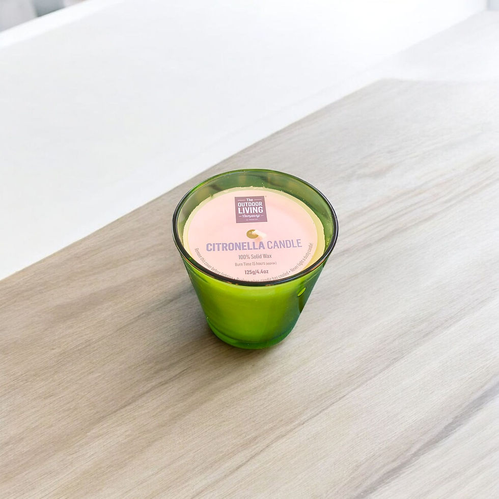 Thumbnail: Citronella Candles Outdoor – 2/4 Pack Insect Repellent Candles in Colored Glass