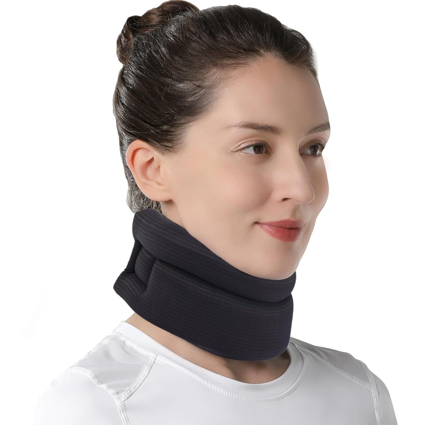 Soft Foam Neck Support Collar – Pain Relief Cervical Brace for Sleep & Travel M