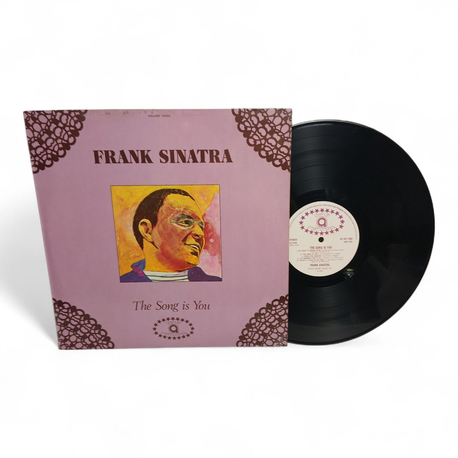 Frank Sinatra The Song Is You Vol. 3 LP Vinyl Record Avenue Records AV.INT.1003