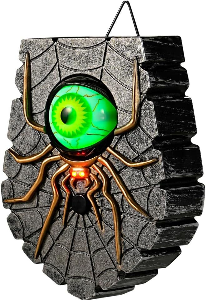 Thumbnail: TRIXES Halloween Doorbell, Haunted Eyeball - Creepy Light Up Eyeball Doorbell