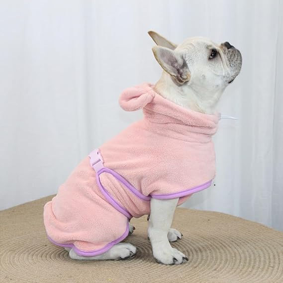 Thumbnail: Dog Cute Soft Hooded Towel for Cats & Dogs