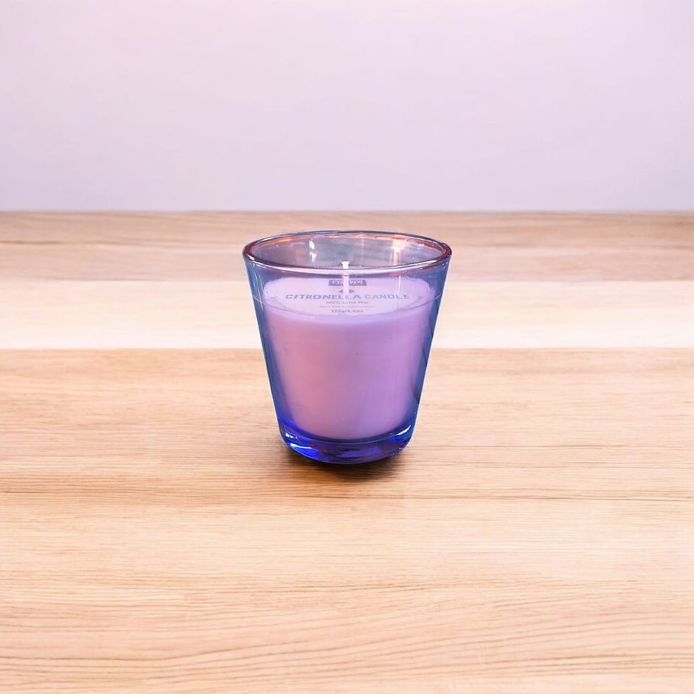 Thumbnail: Citronella Candles Outdoor – 2/4 Pack Insect Repellent Candles in Colored Glass