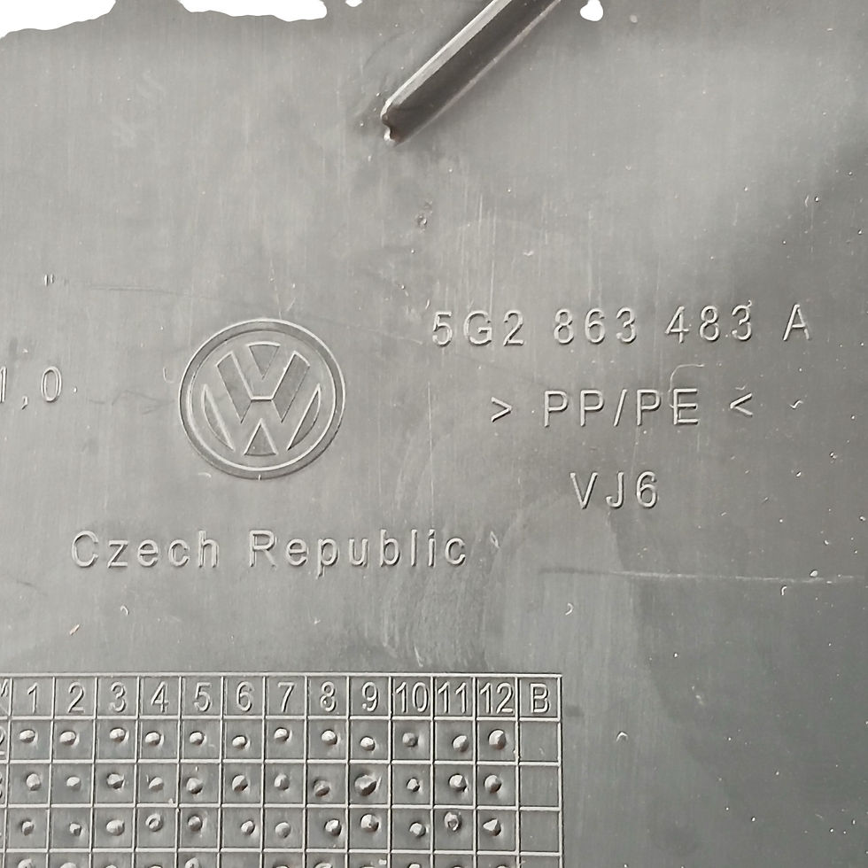 Thumbnail: Volkswagen Golf MK7 2012-2019 Front Left Kick Panel Trim 5G2863483A