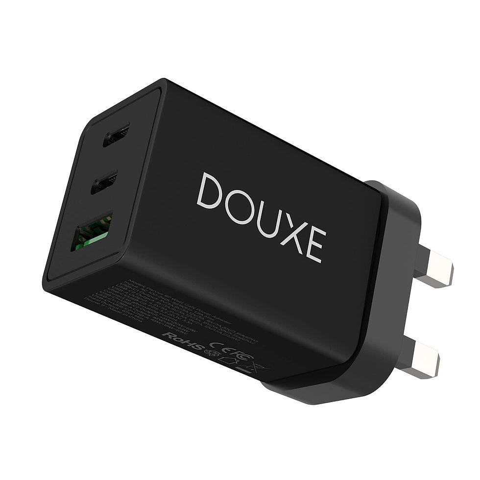 Douxe 67W HIGH-SPEED USB C Charger Plug & Play Adapter for your Smartphones,