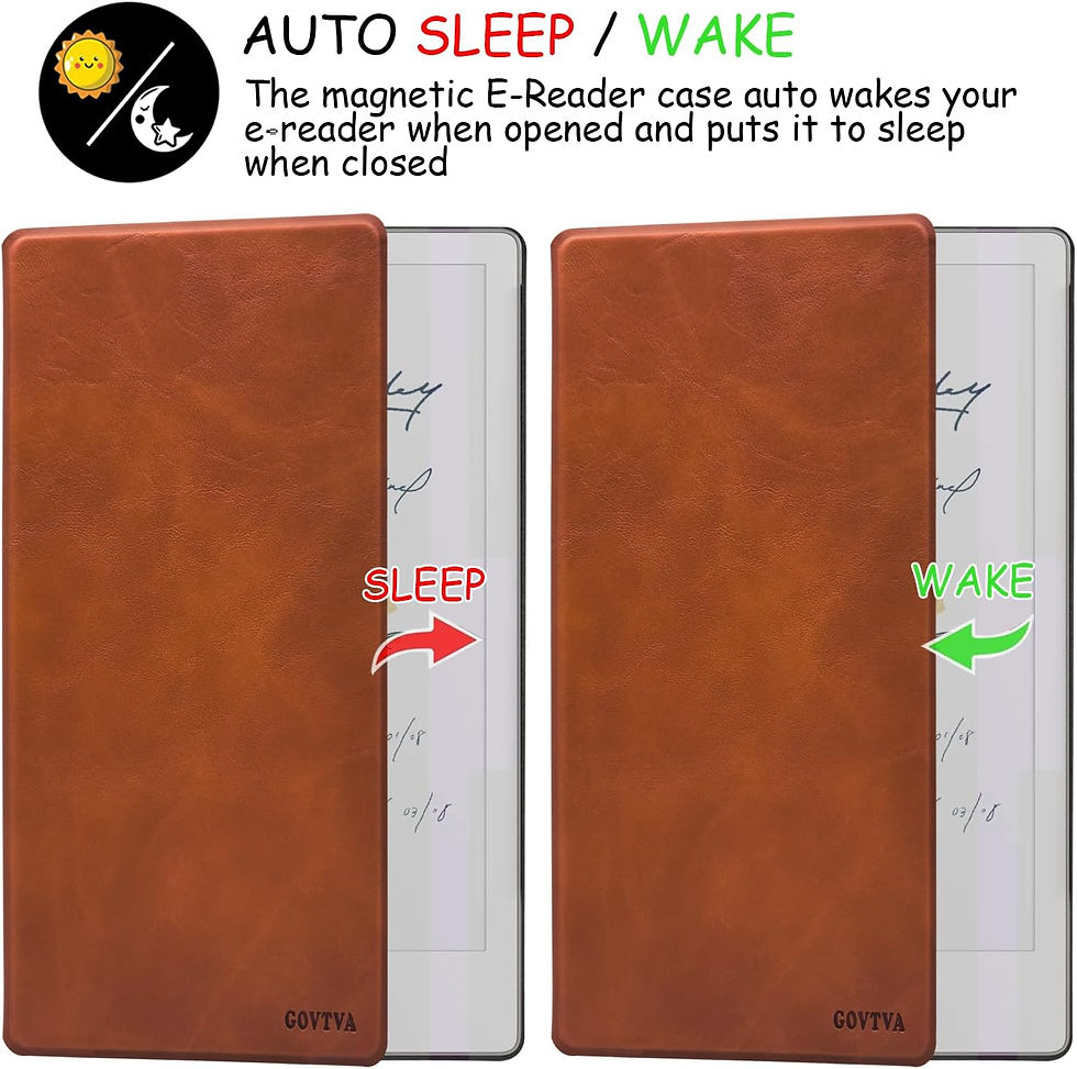 Thumbnail: Magnetic Case for reMarkable Paper Pro 7.3″ – Ultra-Thin Cover – Brown – New