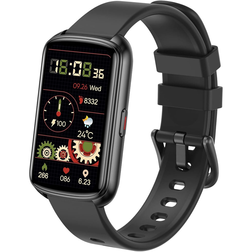 Runlio Fitness Tracker Smartwatch – 1.47" Activity Watch with Heart & SpO2 Monit