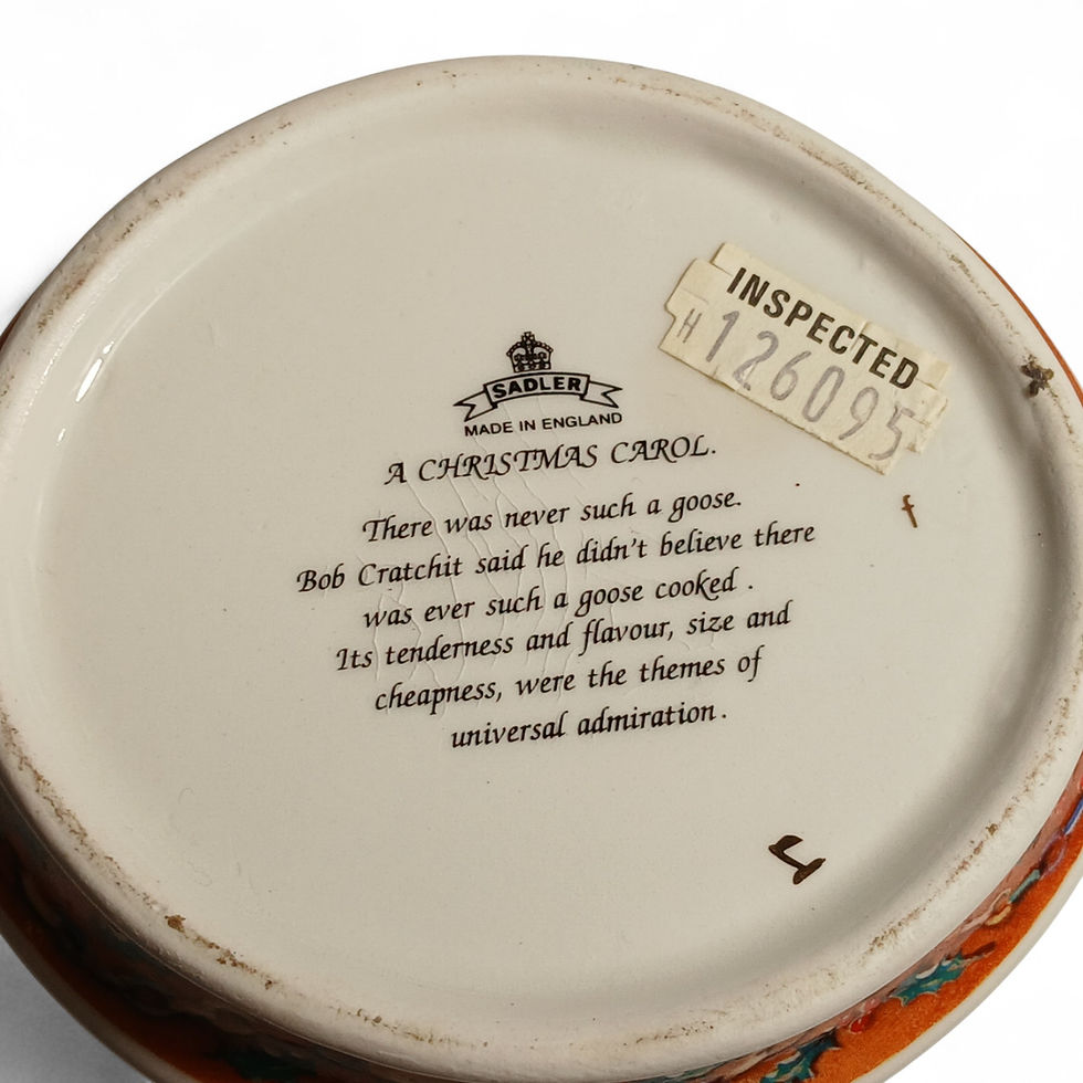 Thumbnail: Sadler “A Christmas Carol” Teapot – Charles Dickens Collectible Ceramic